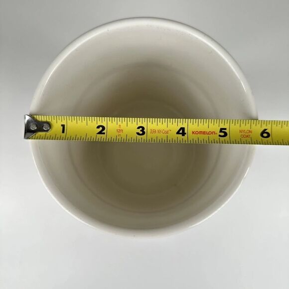 Kate Spade for Lenox White with Black Polka Dots Utensils Holder - Picture 3 of 6